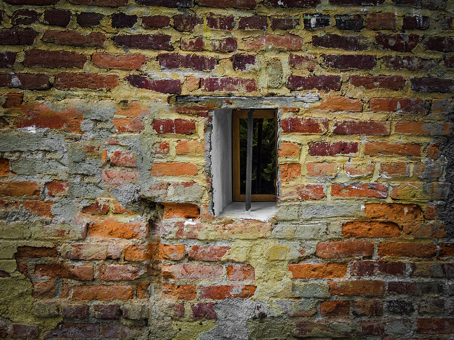 Window Wall Bricks Photograph