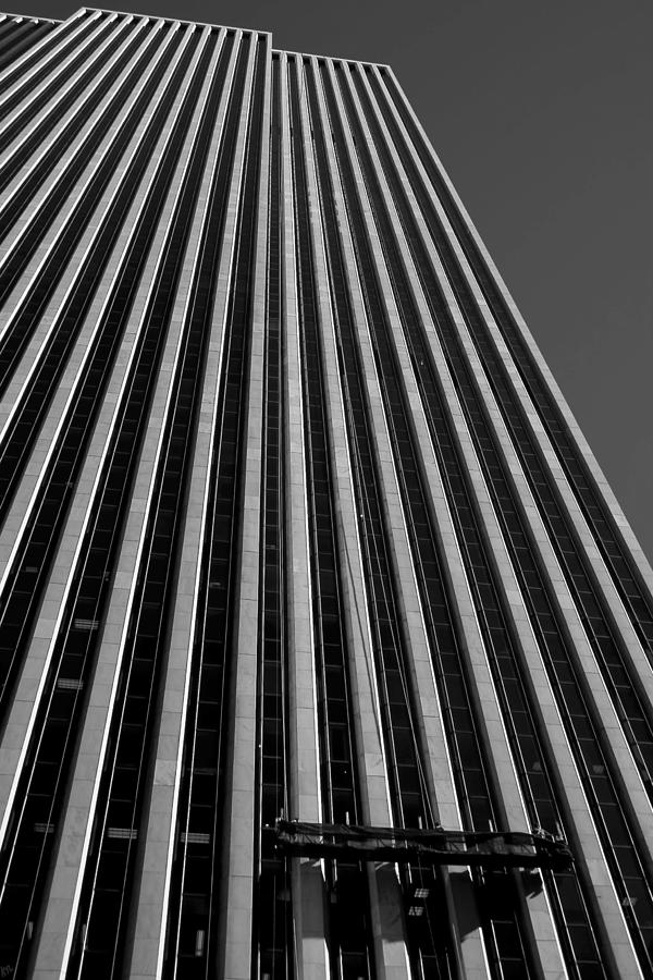 Steady Rise To The Top - Black and White Photograph by Karol Livote