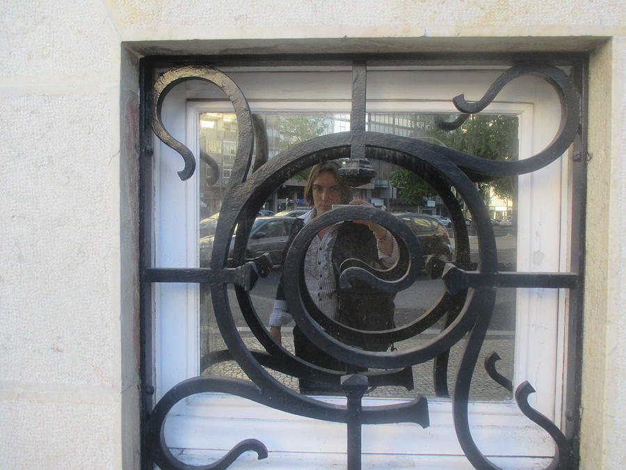 Window Photograph - Window with iron detail by Anamarija Marinovic