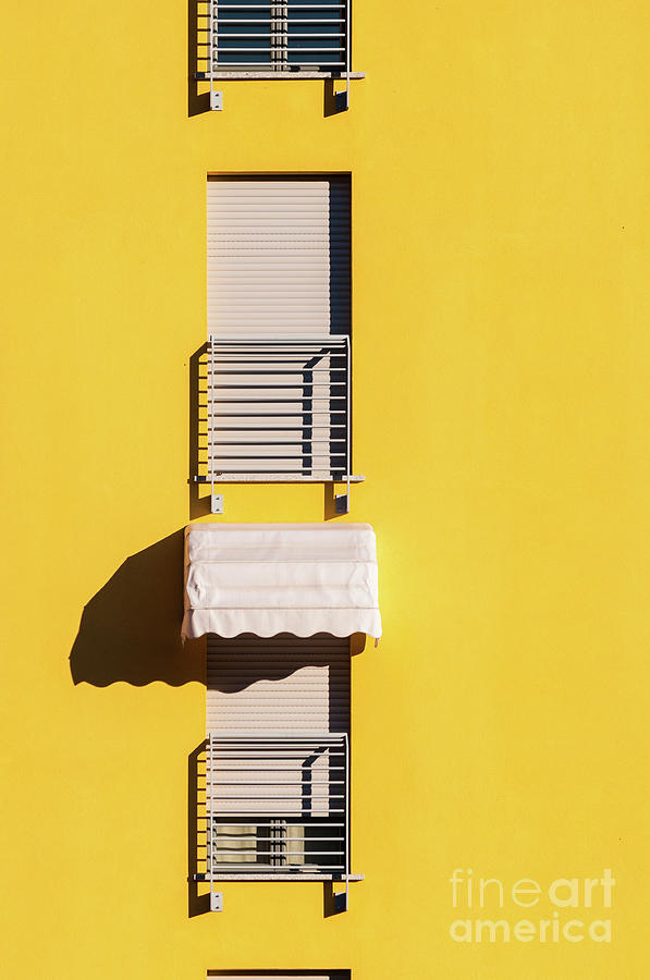 Window with sunshade Photograph by Silvia Ganora