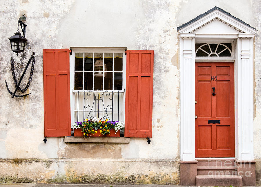 Windows and Doors of Charleston Photograph by Dawna Moore Photography