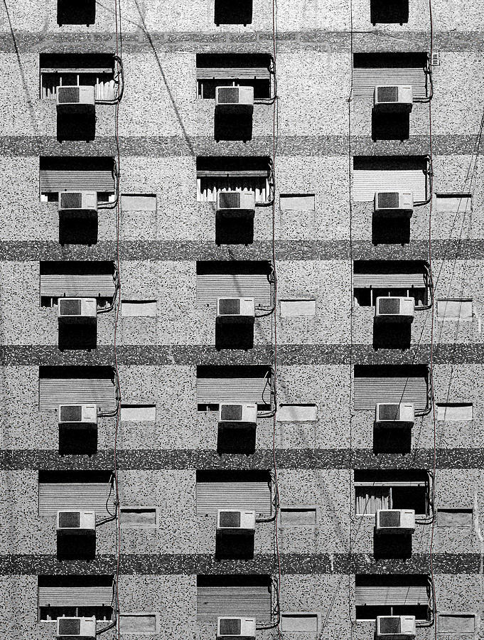 Abstract Photograph - Windows II by Osvaldo Hamer