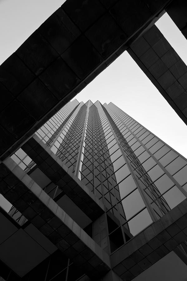Windows in the Sky - black and white Photograph by Mark McKinney