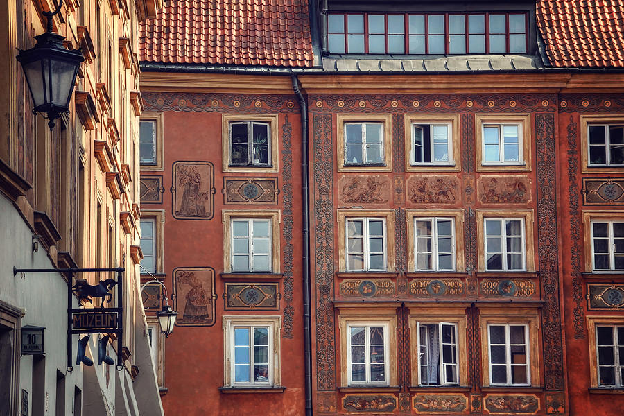 Windows of Warsaw  Photograph by Carol Japp