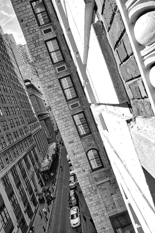 Windows on Wall Street   NYC Photograph by Joan Reese