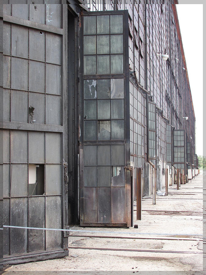 Windows to the Industrial Past Photograph by Feather Redfox