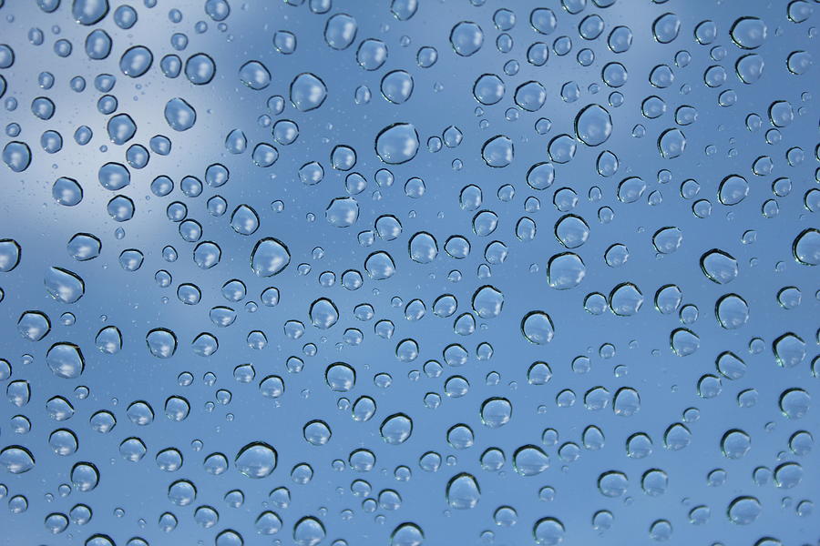 Windshield Drops Photograph by Melissa Sparks - Pixels