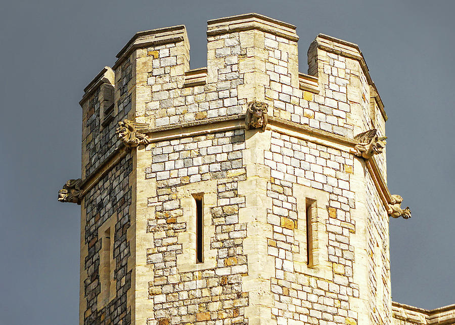 Windsor Castle Detail Photograph by Joe Winkler