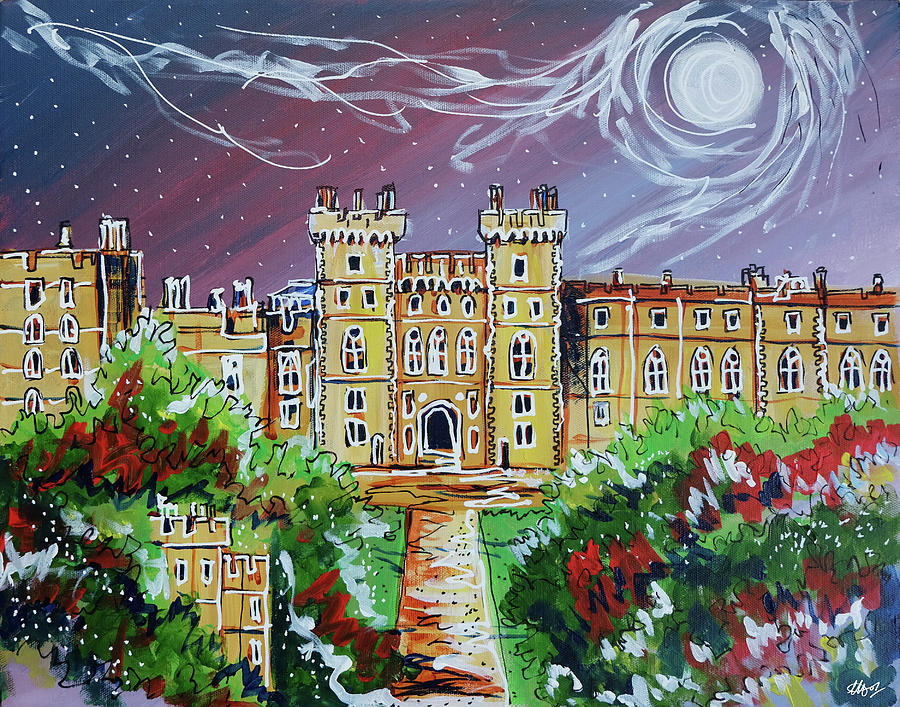 Windsor Castle  Painting by Laura Hol
