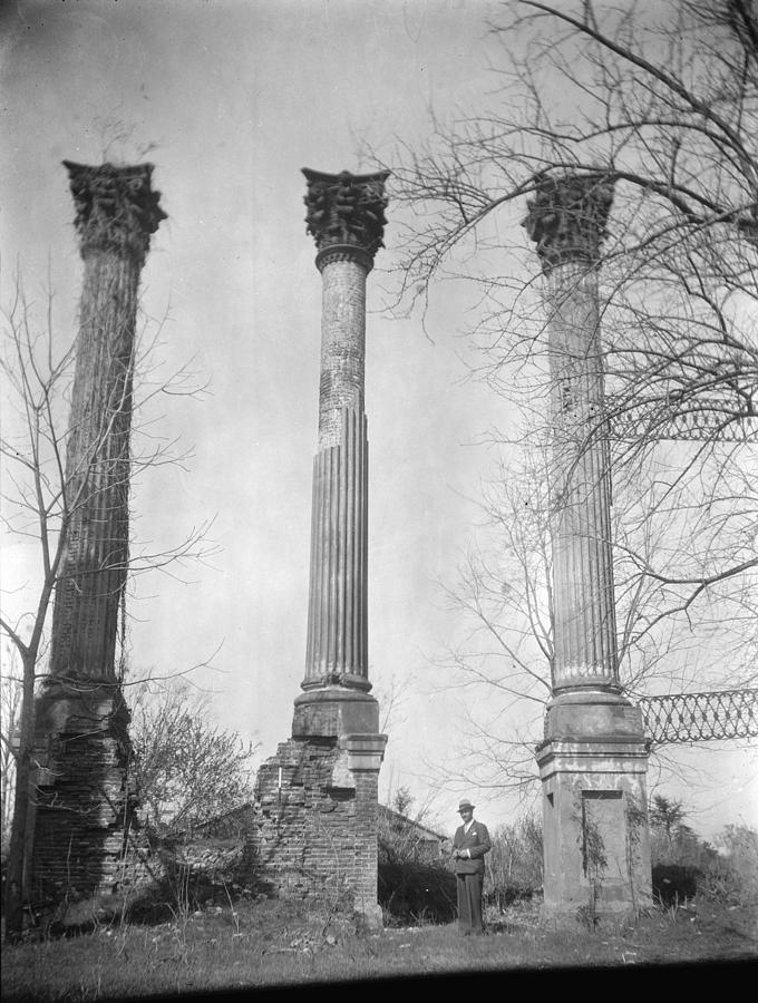 Windsor Castle Ruins, Constructed Photograph by Everett