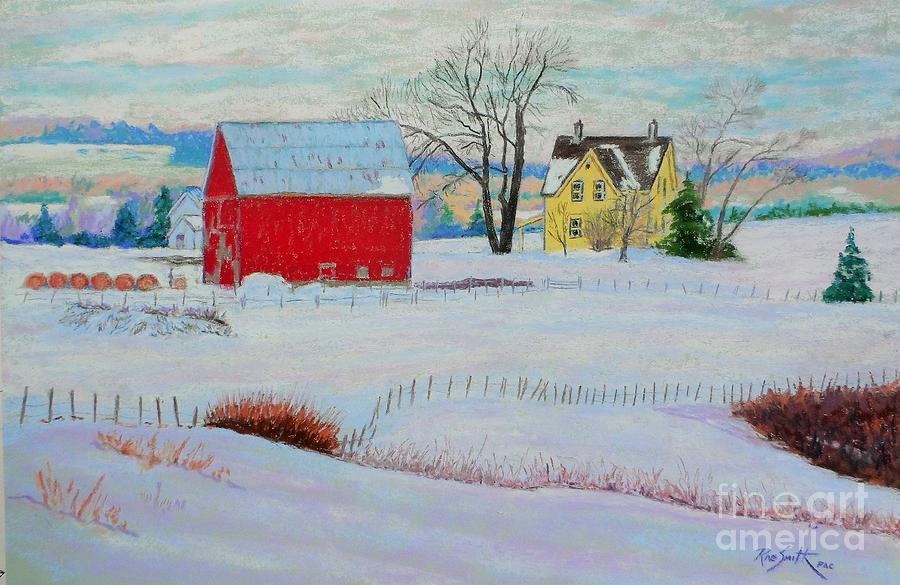 Windsor Forks  Pastel by Rae  Smith