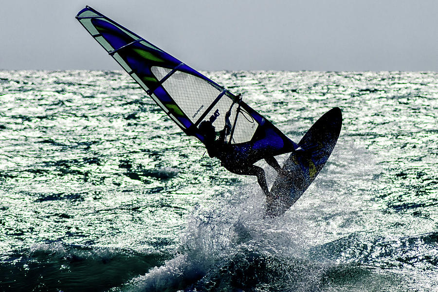 Windsurfing Photograph by Stelios Kleanthous