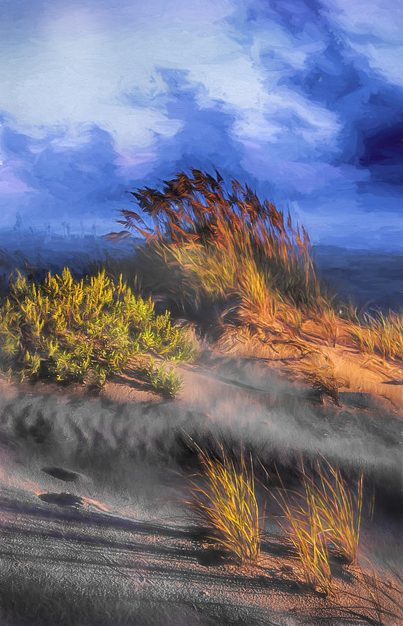 Windswept Painting by Dan Carmichael