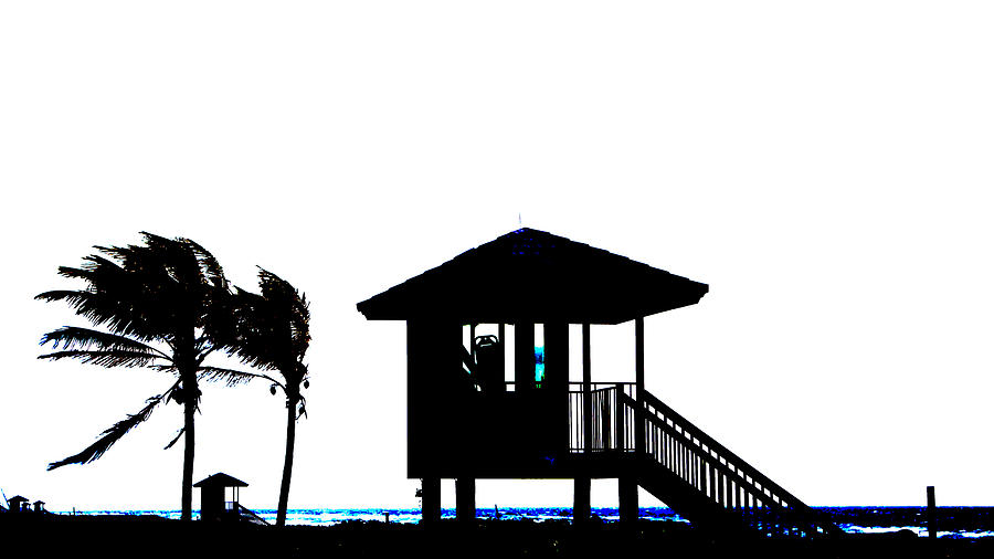Windy Beach Delray Beach Florida Photograph by Lawrence S Richardson Jr