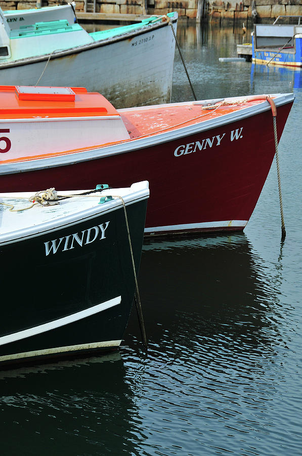 Windy Beside Genny W Photograph by Mike Martin
