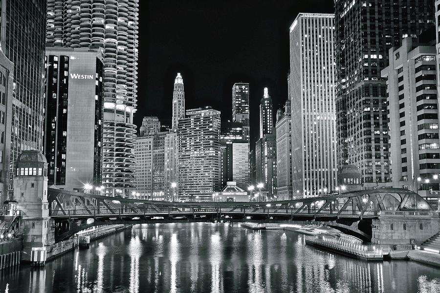 Windy City Lights Up Brightly Photograph by Frozen in Time Fine Art Photography