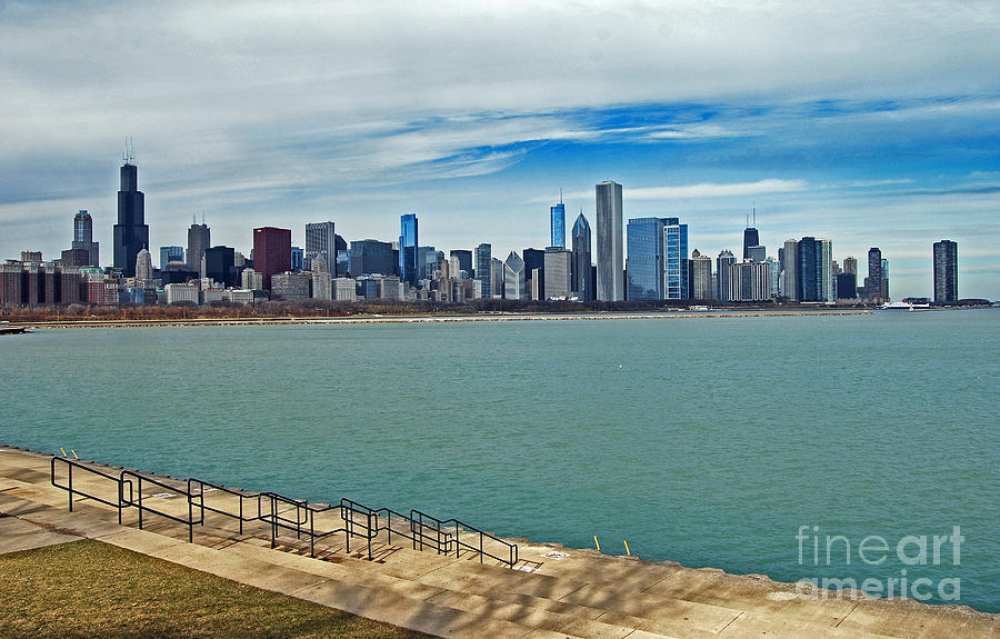 Windy City Photograph by Skip Willits