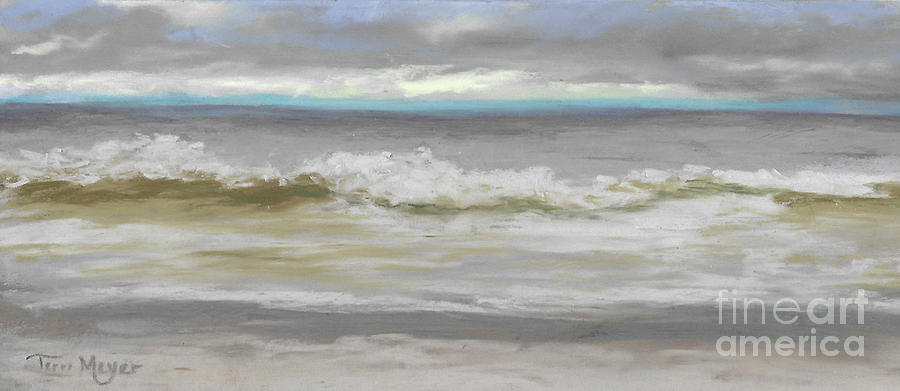 Windy Hill Beach - Myrtle Beach, SC Painting by Terri  Meyer