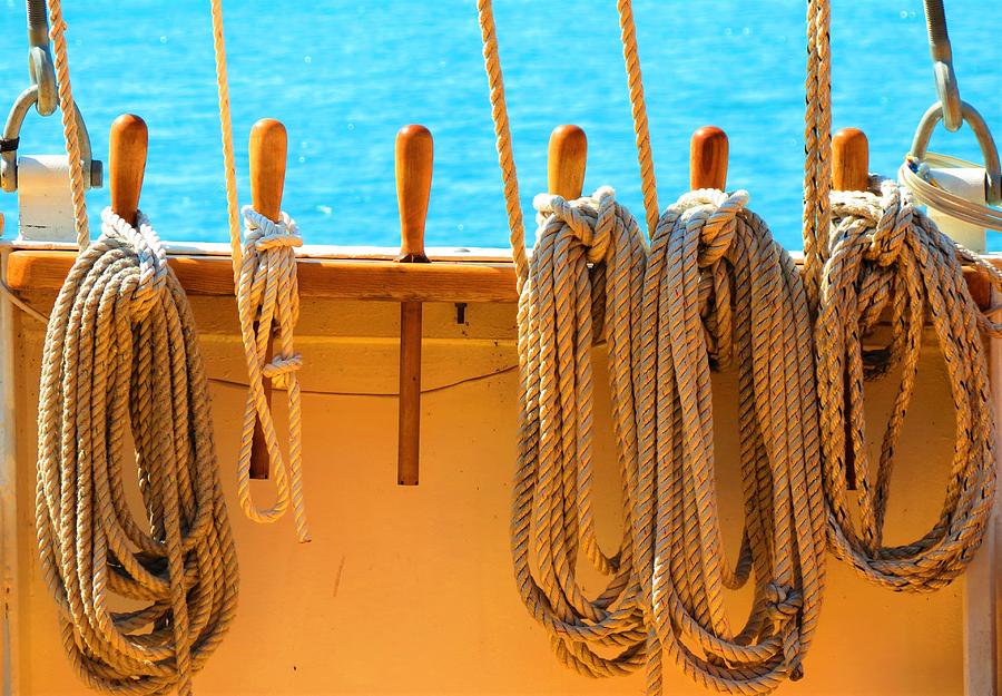 Windy Ropes Photograph by Connor Ehlers Fine Art America