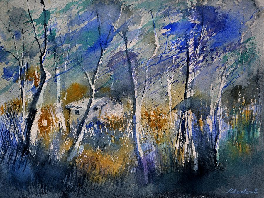 Windy winter Painting by Pol Ledent - Fine Art America