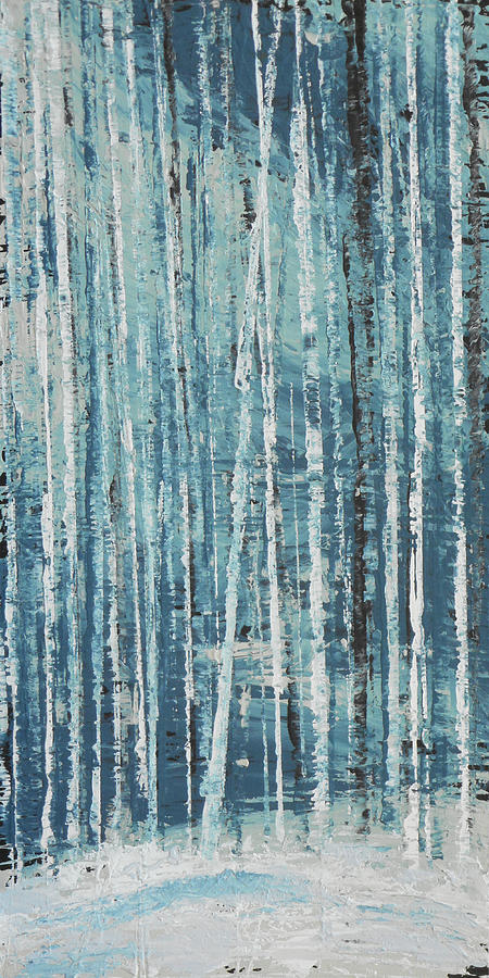 Windy Woods Painting by Rhodes Rumsey