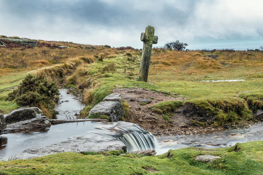 Windypost Cross - Dartmoor Photograph by Joana Kruse