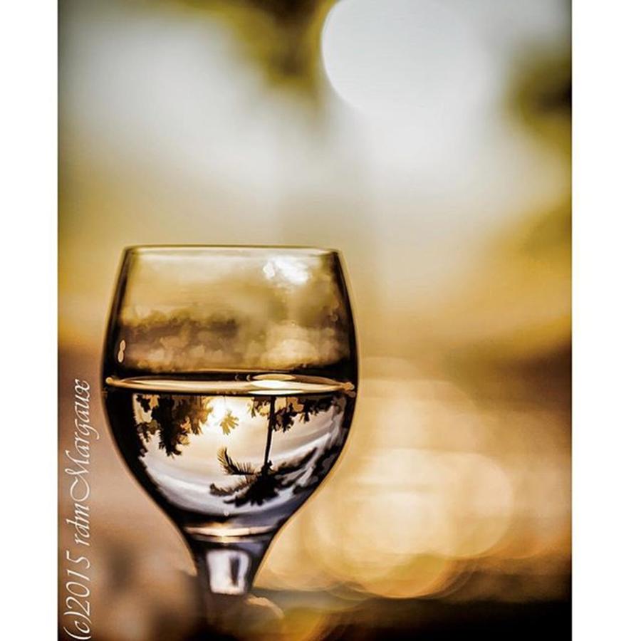 Wine & Sunset Photograph by Margaux Dreamaginations