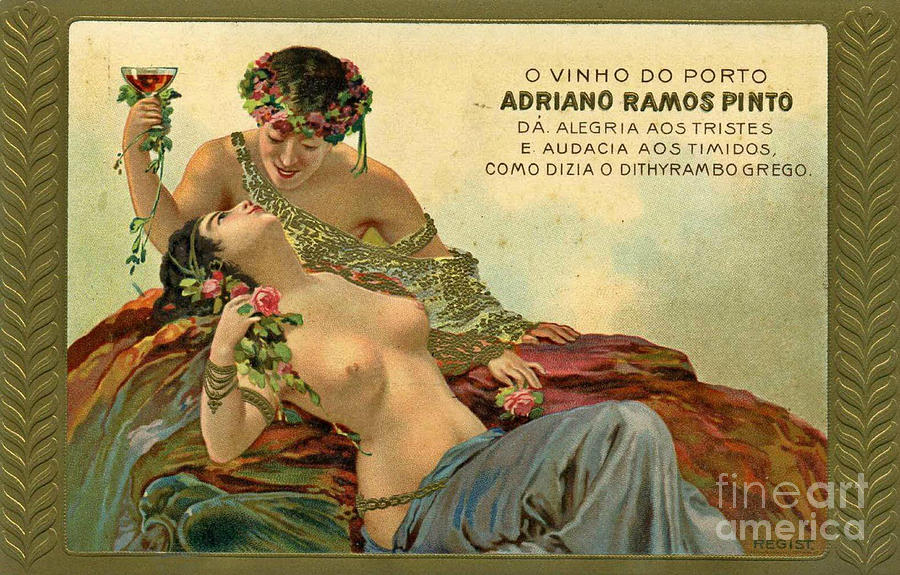 Wine Ad 1912 Photograph by Padre Art