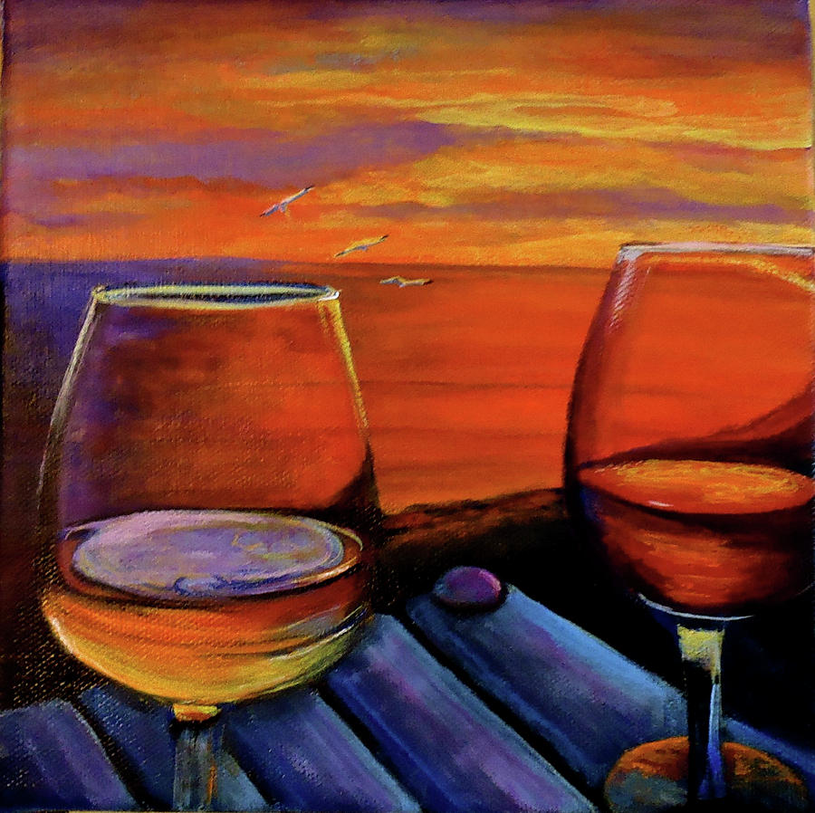 Wine Glass Painting Class — Reynolds