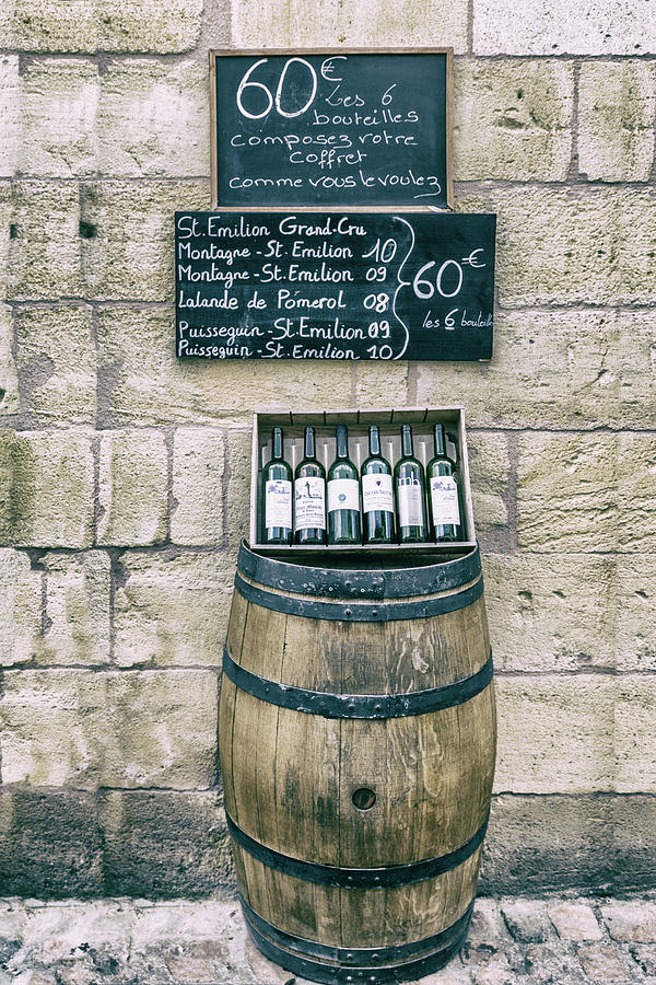 Wine Barrel Specials Photograph by Georgia Clare