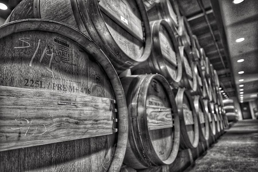 Wine Barrels Photograph by Joseph Caban