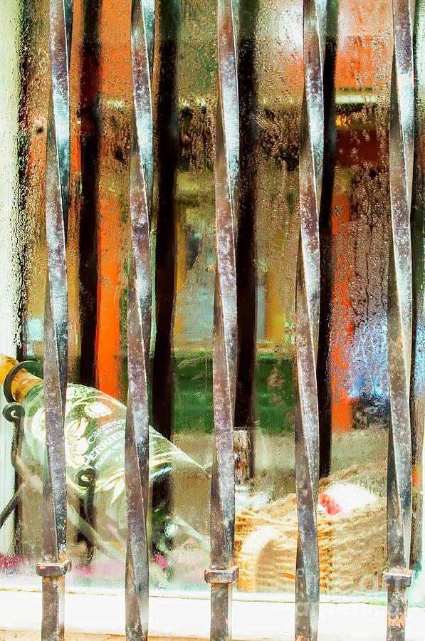 Wine Behind Bars Photograph by Frances Ann Hattier