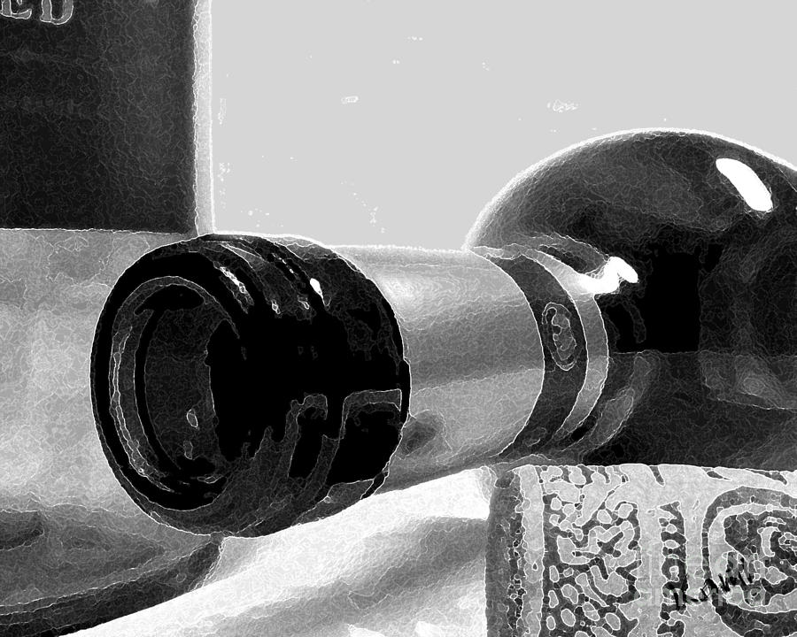 Wine Bottle by Kami Catherman Wine Bottle by Kami Catherman