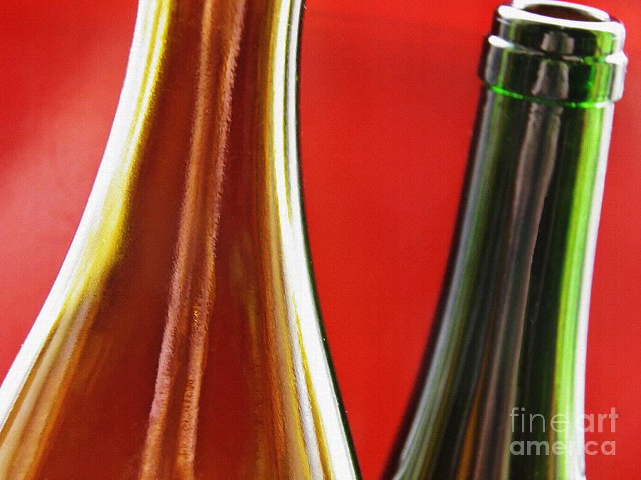 Bottle Photograph - Wine Bottles 7 by Sarah Loft