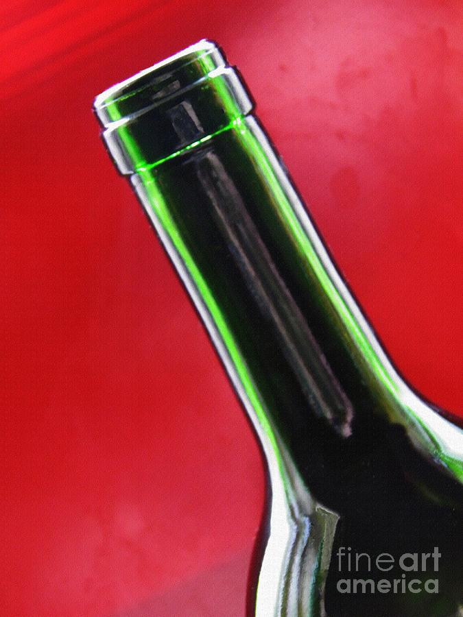 Wine Photograph - Wine Bottles 8 by Sarah Loft