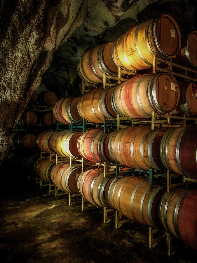Wine Cave Photograph by Steph Gabler