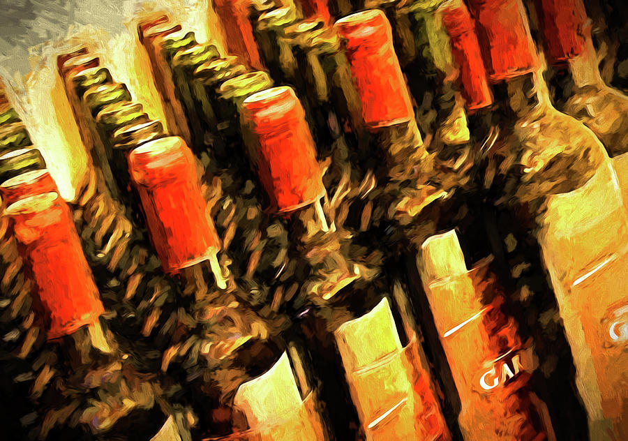 Wine Cellar Digital Art