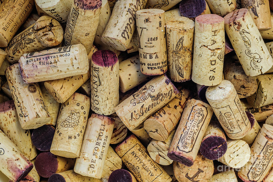 Wine Corks 2 Photograph by Werner Padarin