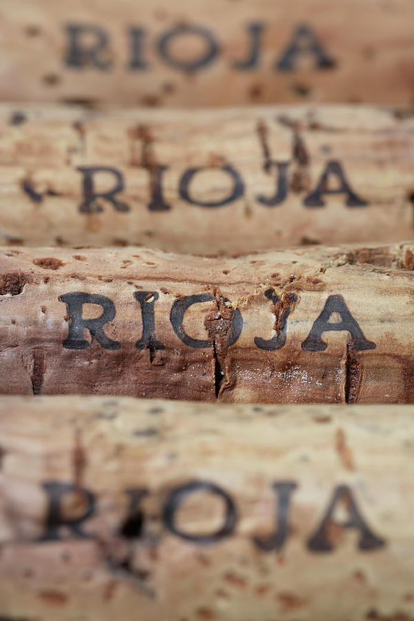 Wine Corks From Rioja Photograph