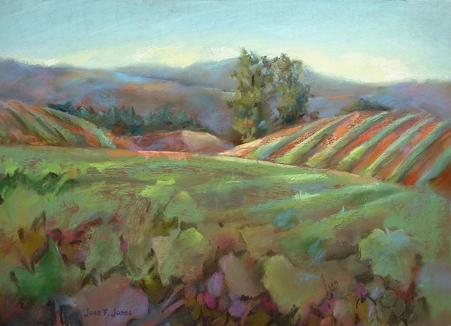 Wine Country Painting by Joan Jones