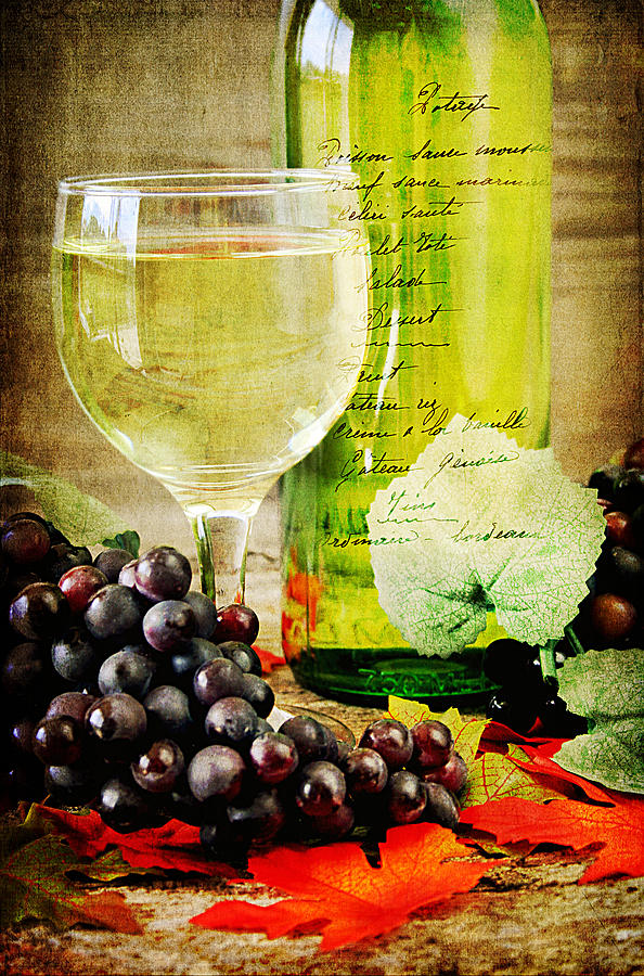 Fall Photograph - WIne by Darren Fisher