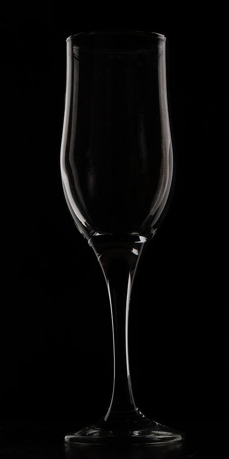 Wine glass Photograph by Sergey Simanovsky