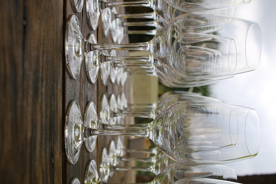 Wine Glasses Photograph by Kelly Smith