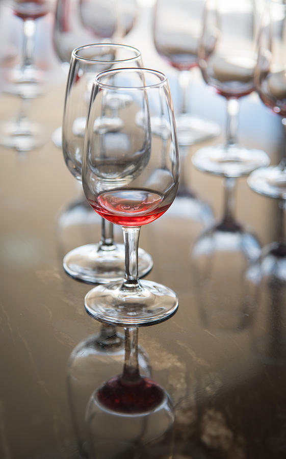Wine glasses Photograph by Michalakis Ppalis
