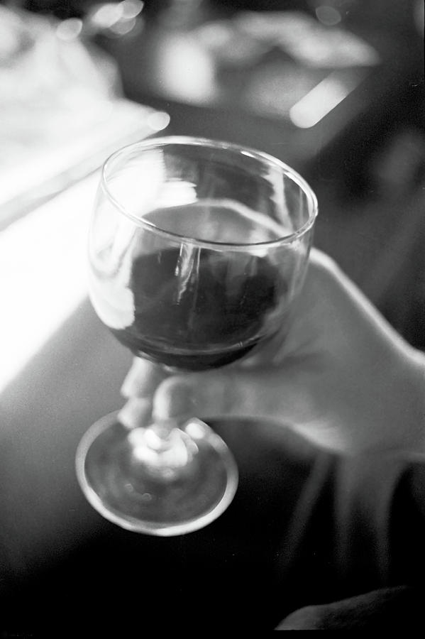 Wine In Hand Photograph by Frank DiMarco