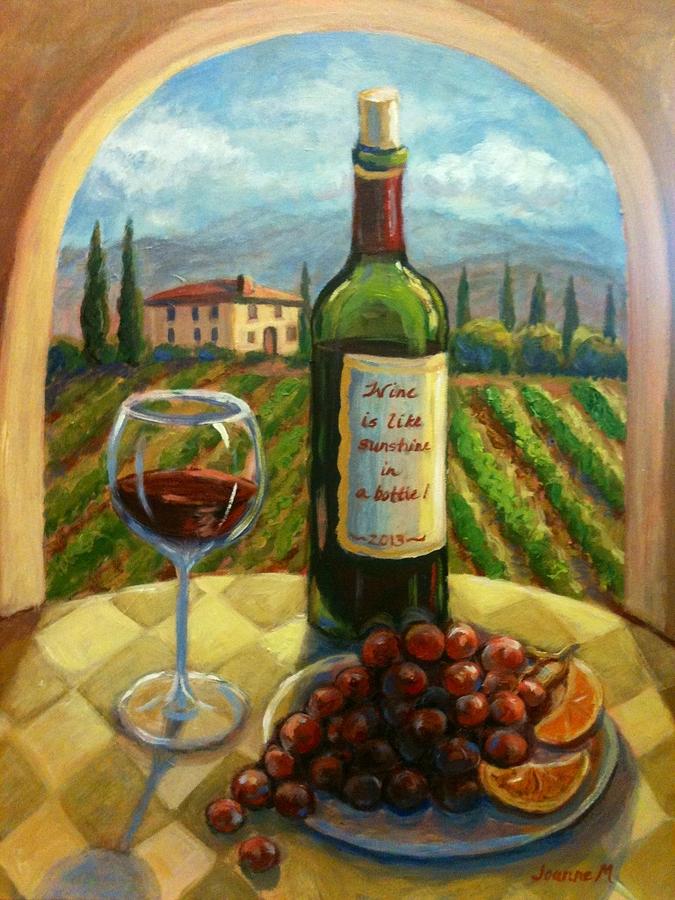  Original Paintings Artwork New York Landscape Wine