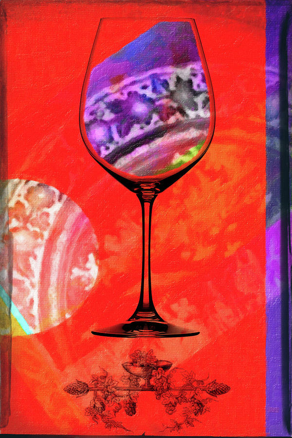 Wine Pairings 5 Mixed Media by Priscilla Huber
