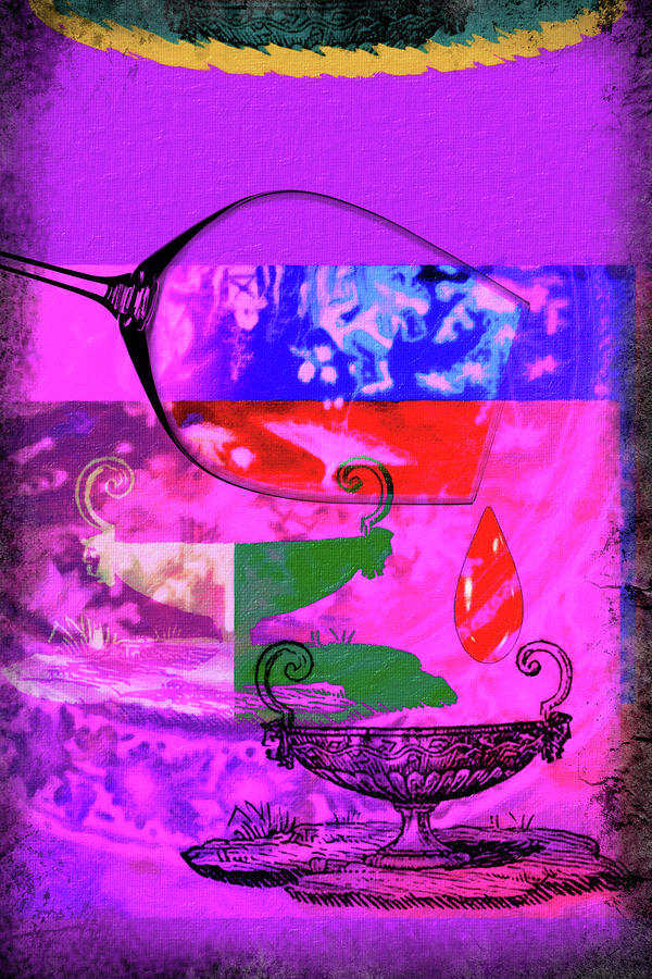 Wine Pairings 6 Mixed Media by Priscilla Huber