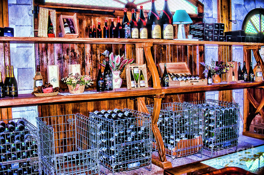 Wine Shop at Winery Photograph by Rick Bragan