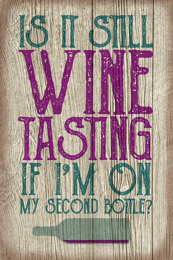 Wine Tasting 2 Digital Art by WB Johnston